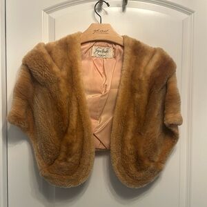 Vintage fur stolle